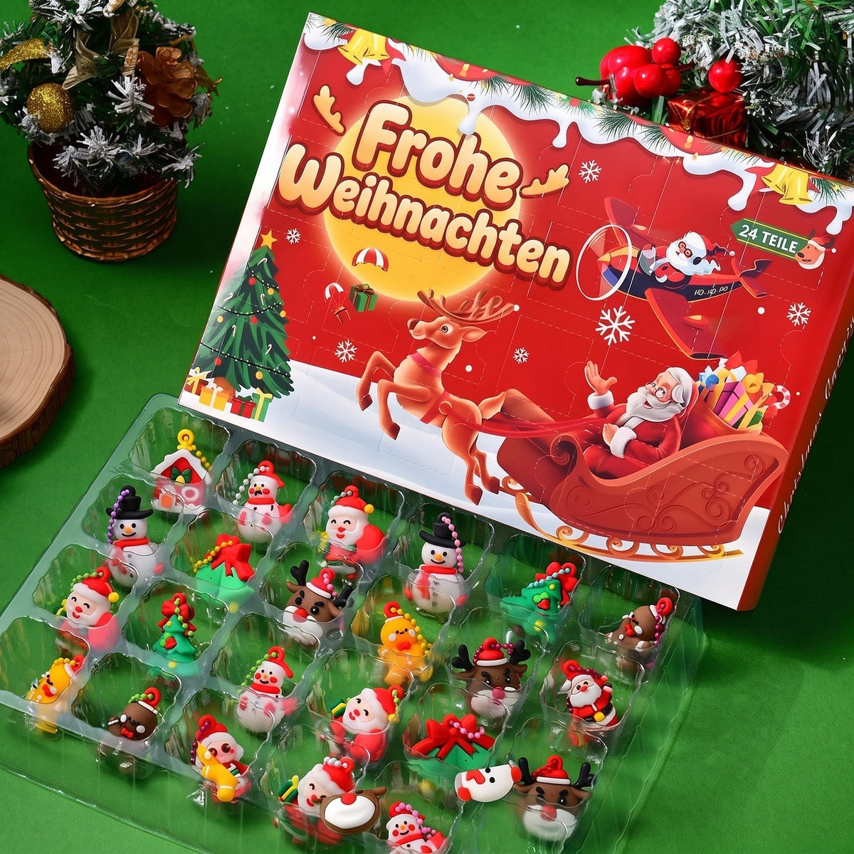 Resinberry - Adventi naptár 24 mini figurával