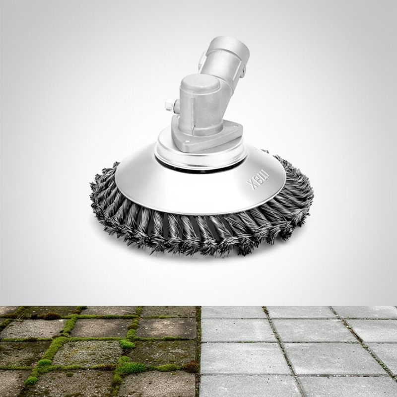 BrushTorque - Kefevágó fej 36 csavart fém kefével