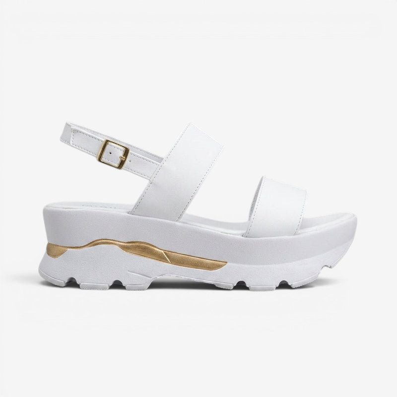 Women's Platform Sandals with Ankle Strap