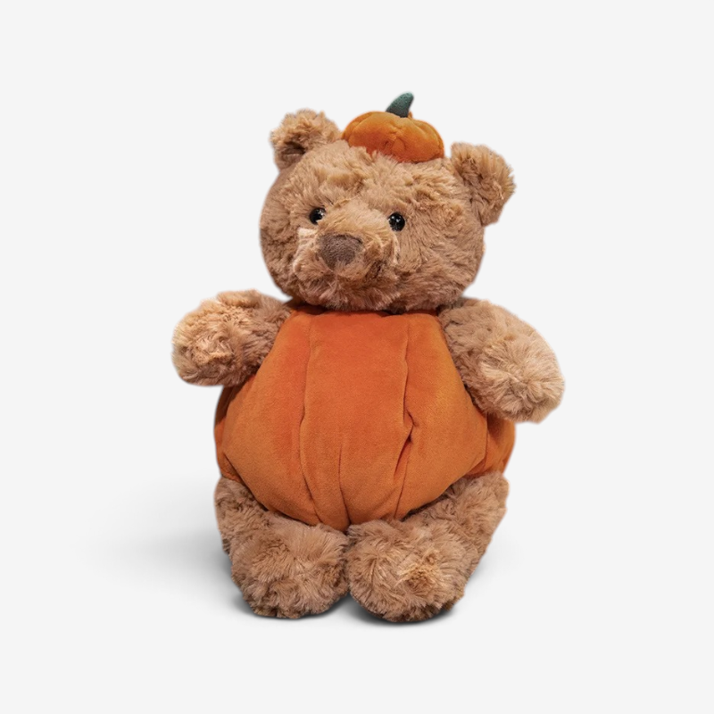 CozyMira - Halloween Pumpkin Bear Plush Toy