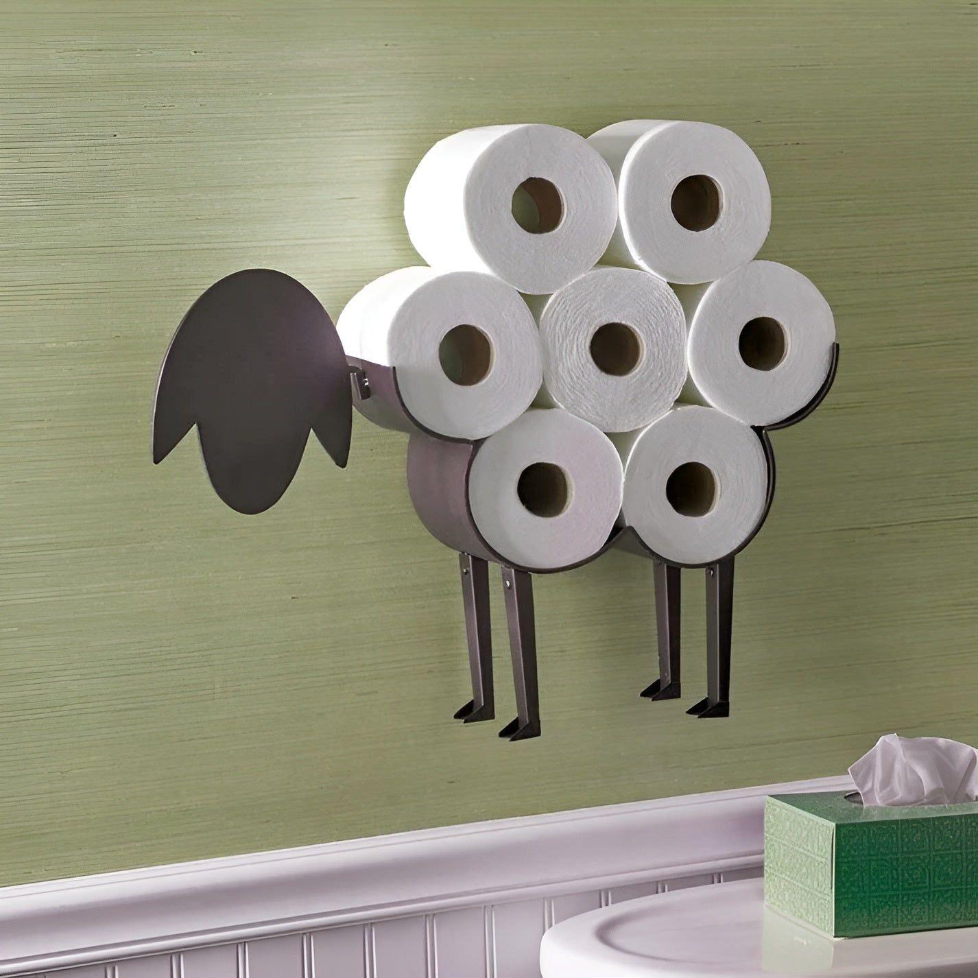 SheepNest - woven towel holder