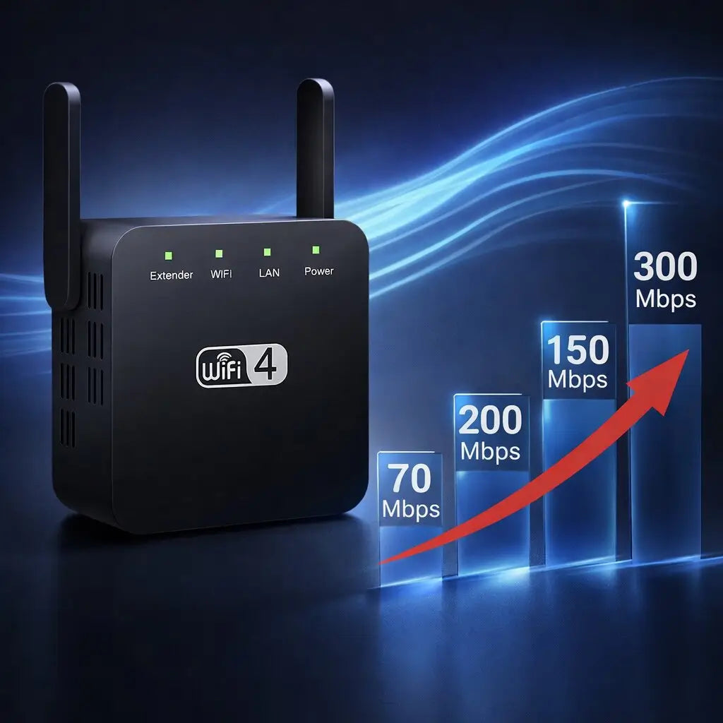 SignalBoost - Wi-Fi jelerősítő kettős antennával és 300 Mbps sebességgel