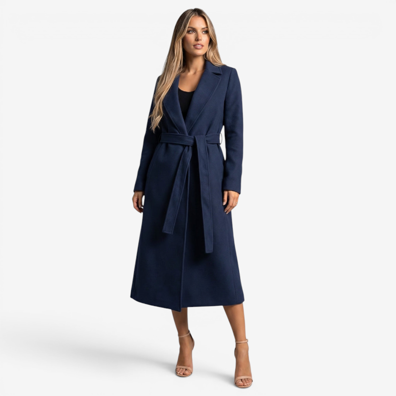 Stylish Women’s Long Sleeve Trench Coat