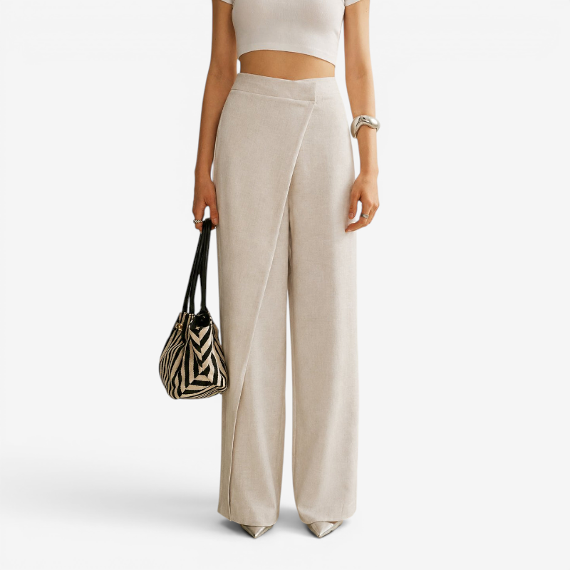 Women's Wide Leg Jeans with Elastic Waist