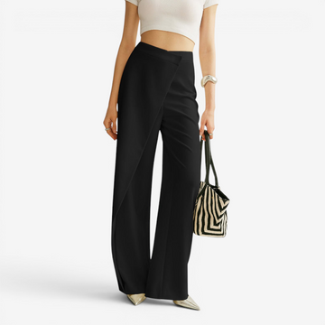 Women's Wide Leg Jeans with Elastic Waist