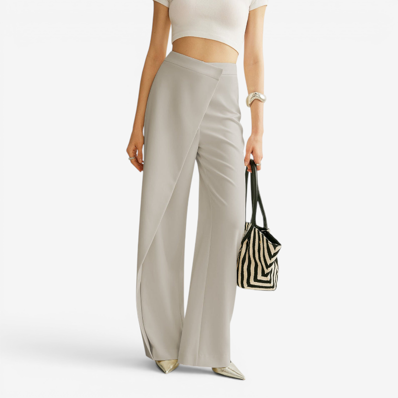 Women's Wide Leg Jeans with Elastic Waist